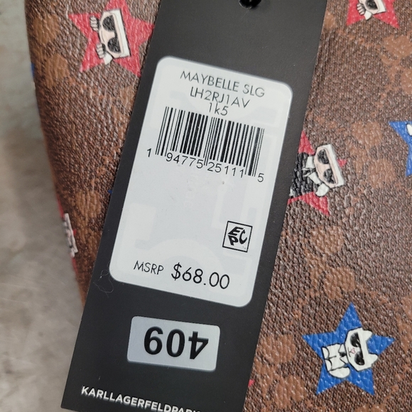 Karl Lagerfeld Paris Women's Maybelle Slg Cosmetic Bag - Picture 5 of 9